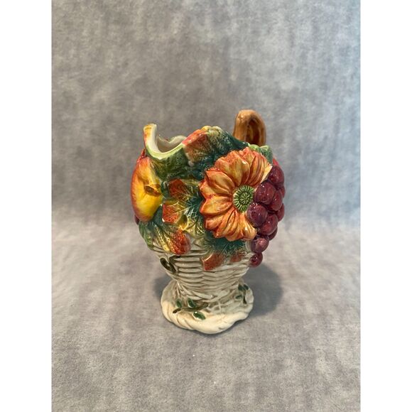 Fitz & Floyd Classics Creamer Harvest Heritage Autumn Bounty - Picture 2 of 11